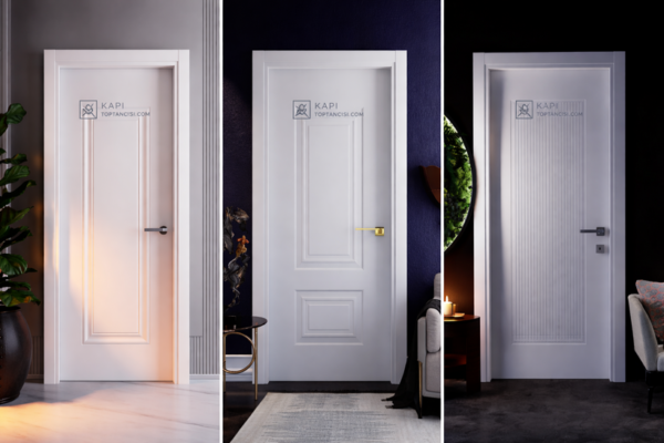 Melamin Kapı PVC Kenar Bantlı Uzun Ömürlü Model