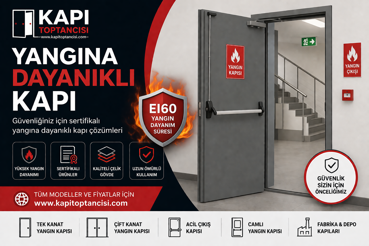 yangina dayanikli kapi modelleri