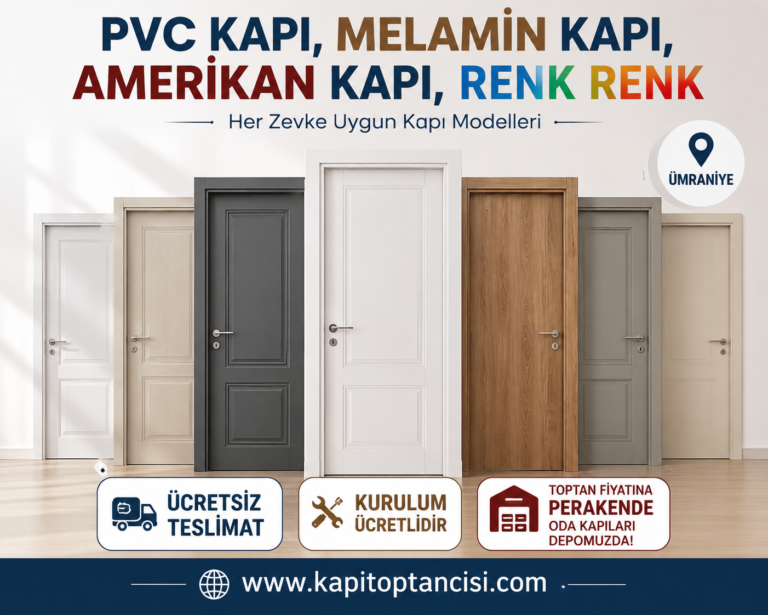 Oda Kapı Modelleri 4 melamin pvc amerikan oda kapilari